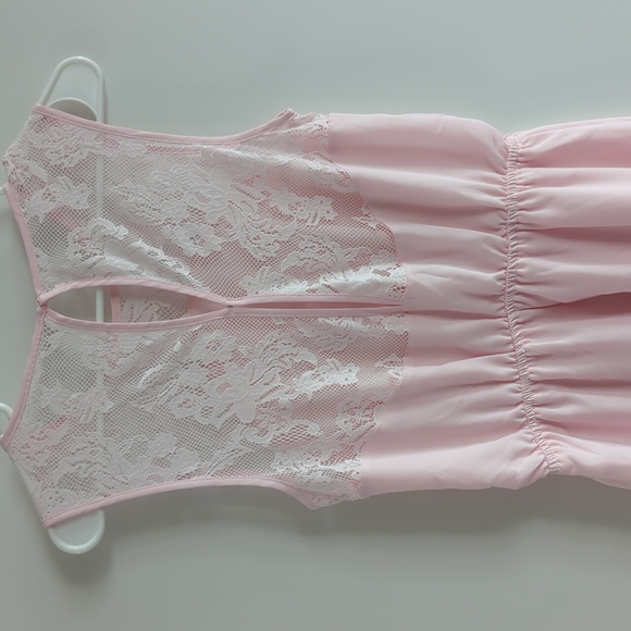 Pink summer dress small - Picture 3 of 4